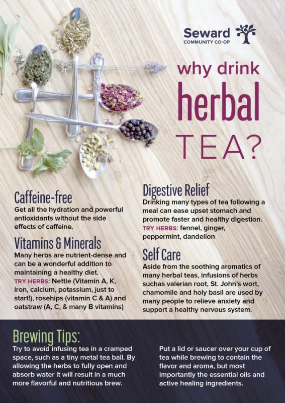 Herbal tea recipes