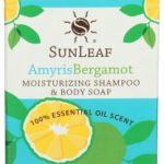 SunLeaf Naturals Amyris Bergamot Shampoo and Body Soap - 5 oz