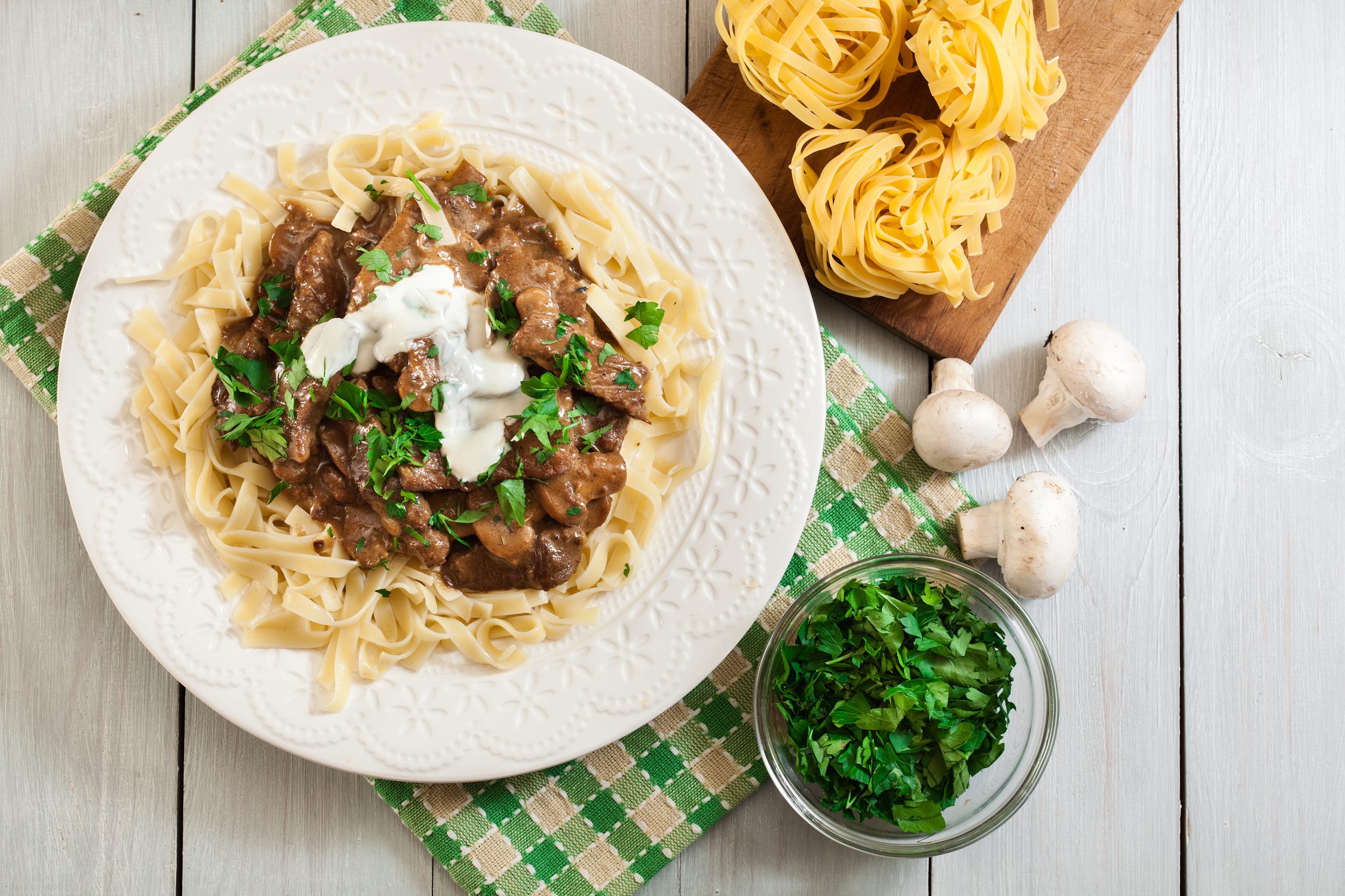 Classic Beef Stroganoff // Nourish Seward Community Coop