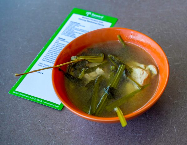 Boiled Chicken with Hmong Medicinal Herbs