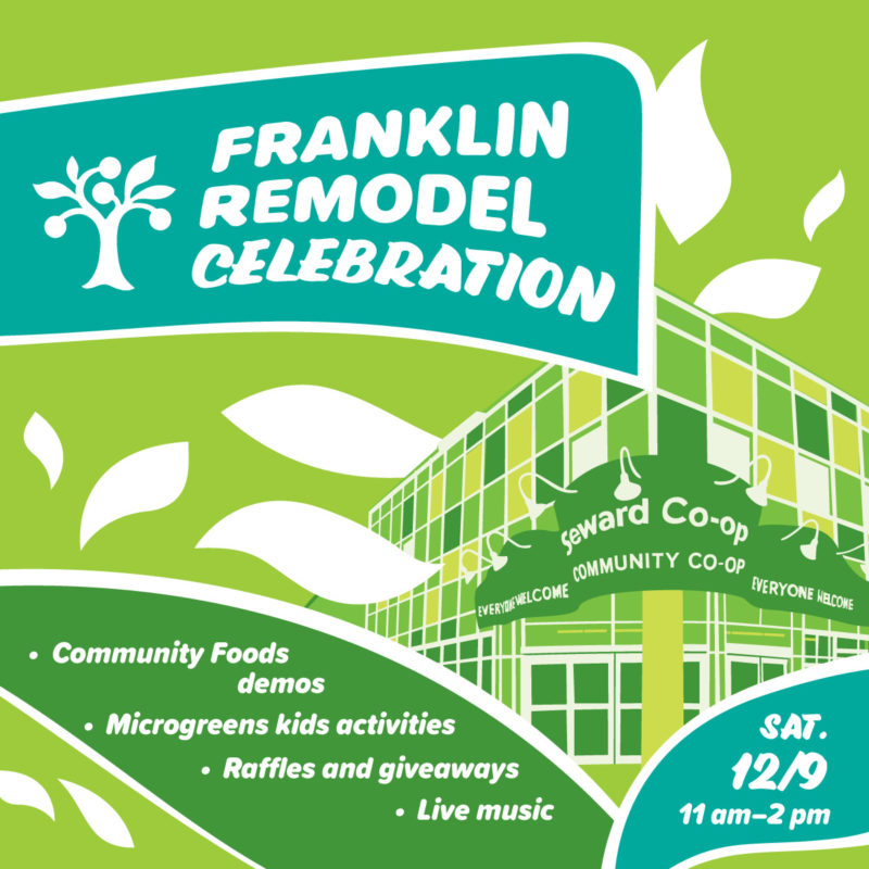 A graphic for the Franklin Remodel Celebration