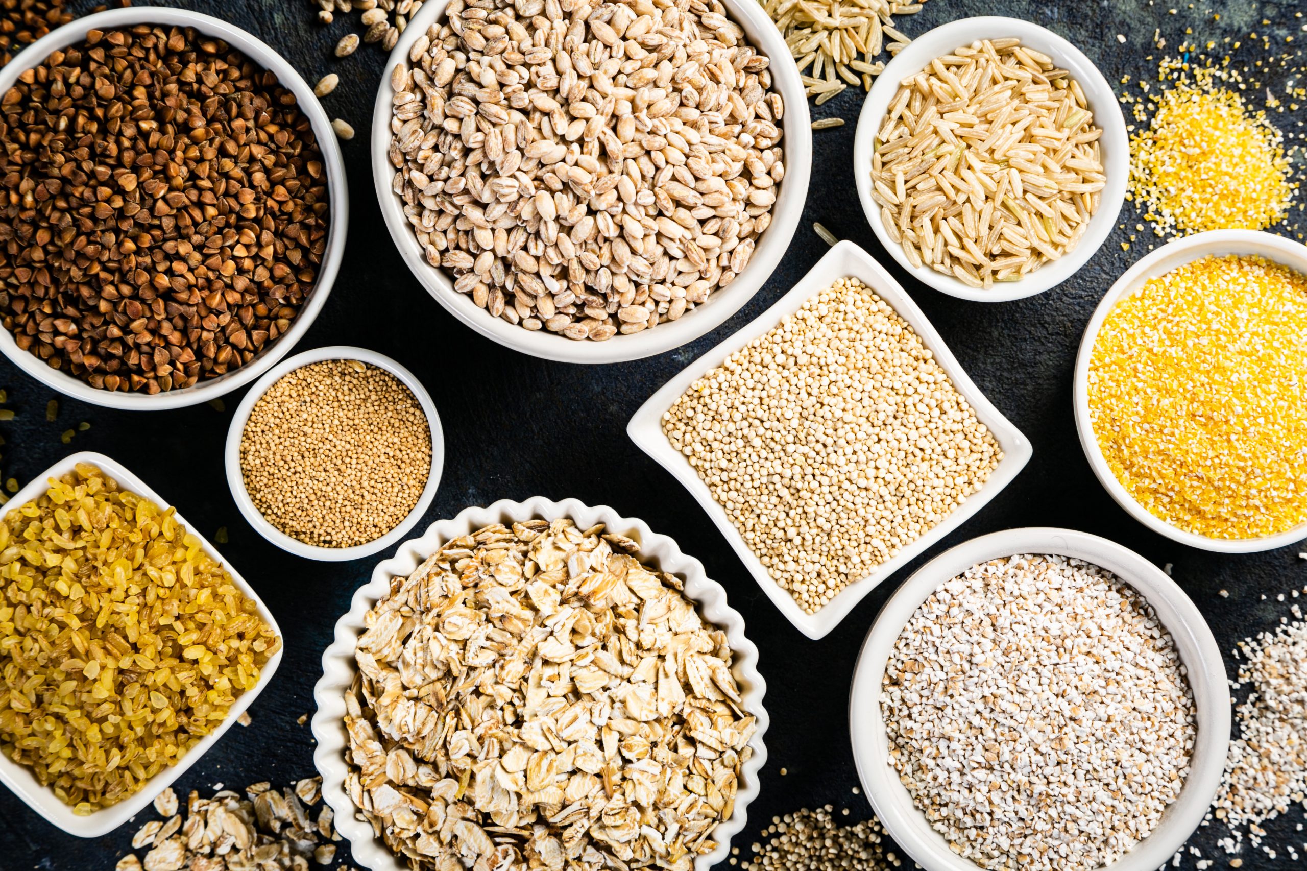 Types Grains for porridge