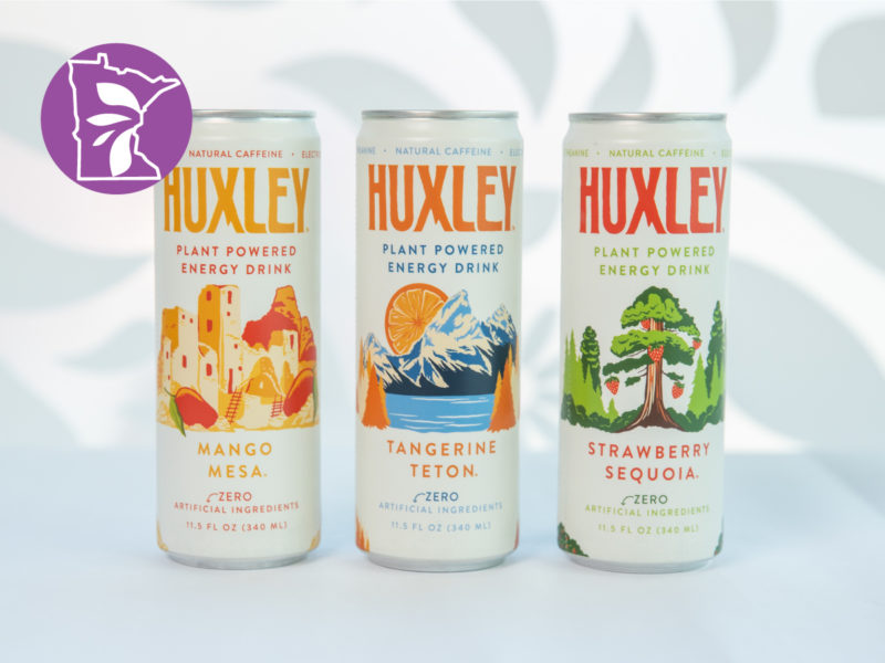 A photo of Huxley Energy Drinks