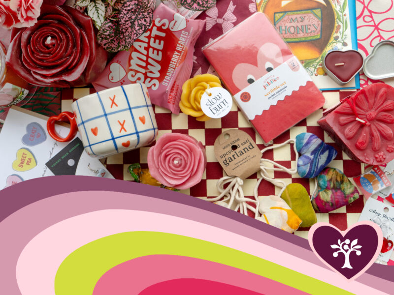 A variety of Valentine's Day gifts