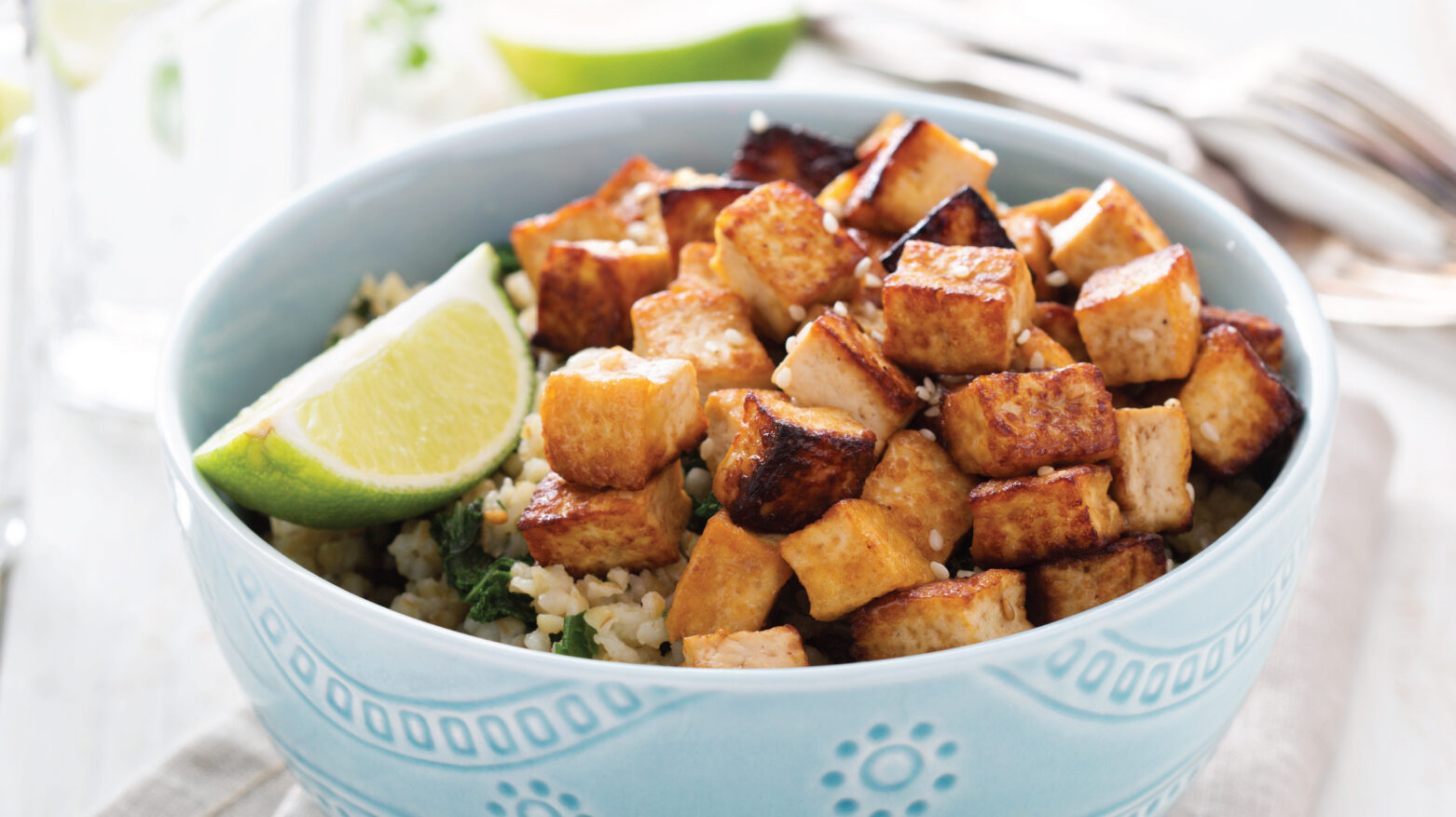 Peanut Lime Tofu Rice Bowls - Seward Community Co-op