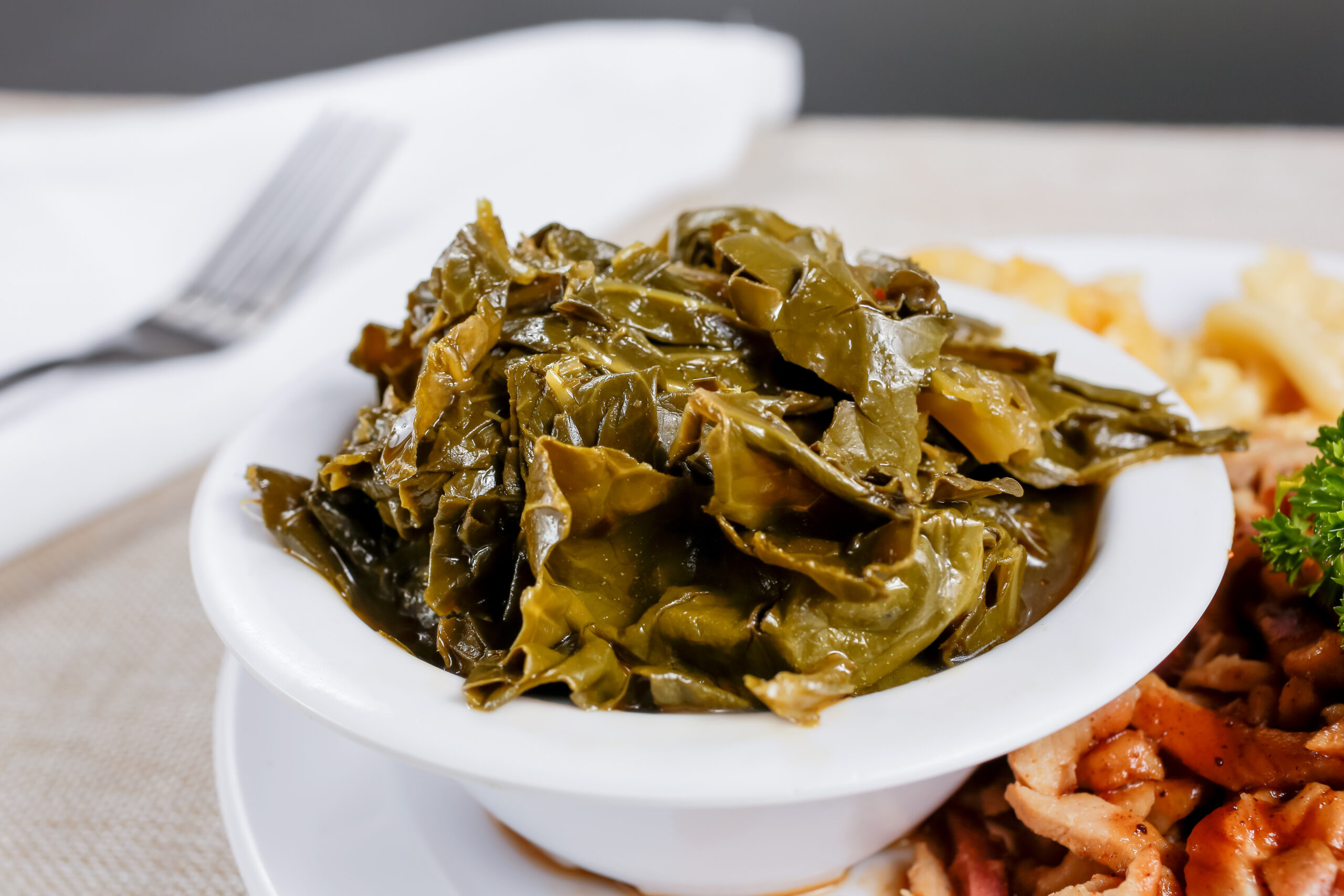Sautéed Collard Greens with Ground Turkey - Seward Community Co-op