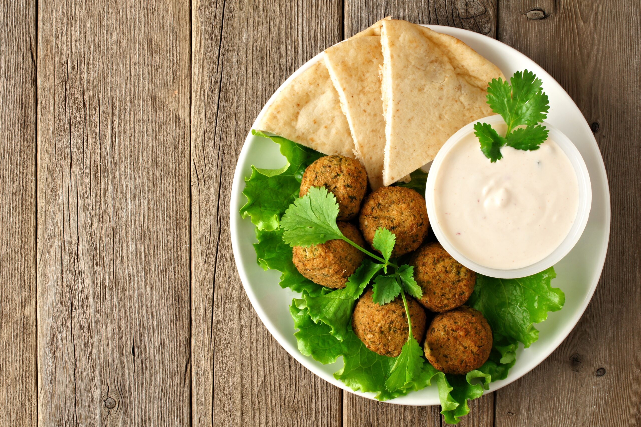 Baked Falafel with Tzatziki Sauce - Seward Community Co-op