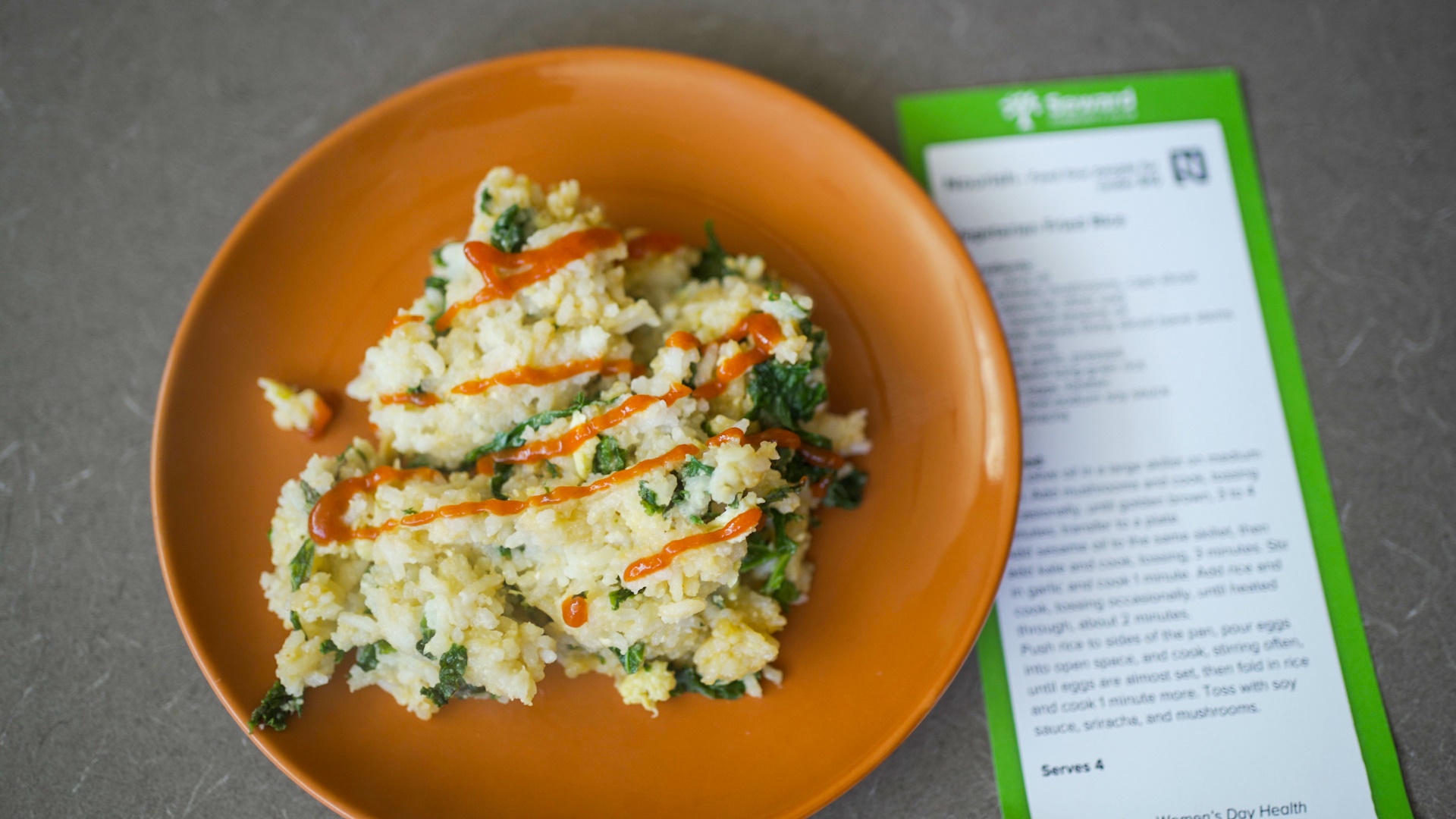 Vegetarian Fried Rice - Seward Community Co-op